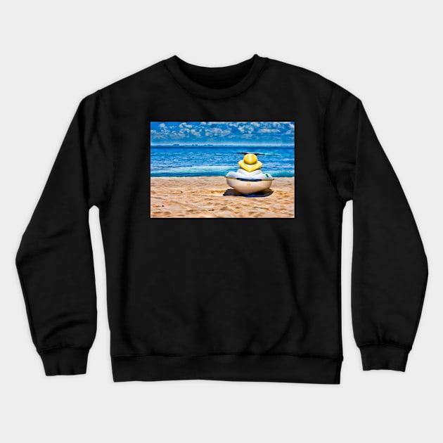 Your Jet Ski Awaits Crewneck Sweatshirt by randymir